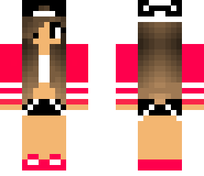 pink skater girl