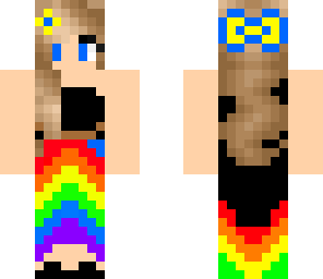 rainbow dress