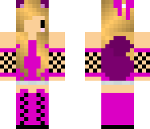 kawaii pink wolf