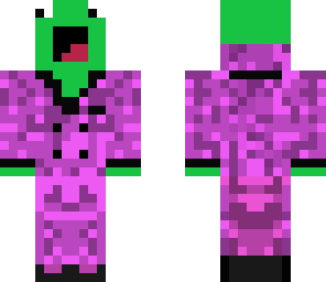 hermet the frog in pink suit