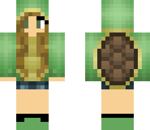 edited turtle girl