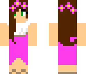 custom pink prom girl