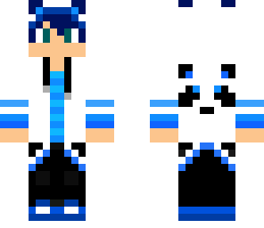 blue panda
