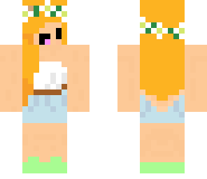 flower crown girl