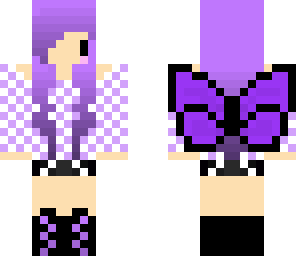 pastel purple chibi fairy
