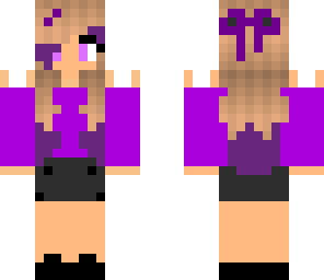 purple girl