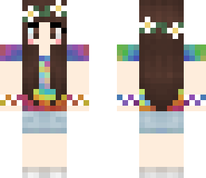 cute hippie girl