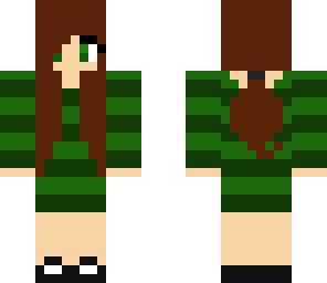 pretty green girl