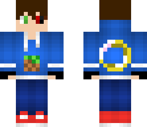 sonic hoodie eren with ghoul eye
