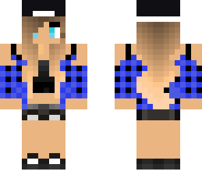 blue girl