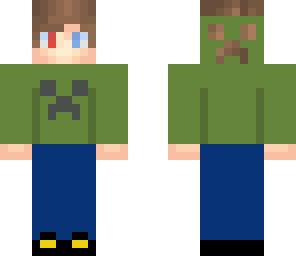 my version of creeper hoodie
