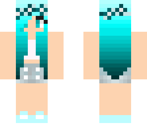 blue shaded girl