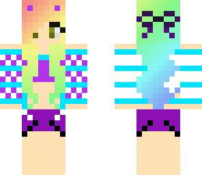 rainbow hair