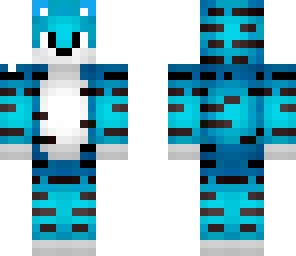 cute blue tiger 83
