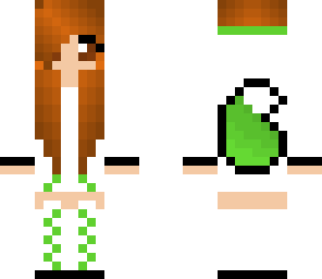 green wolf girl