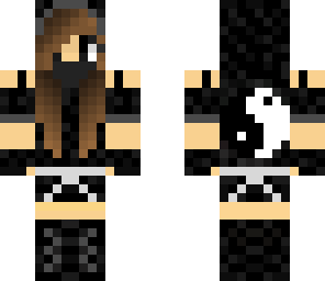 yin and yang ninja girl