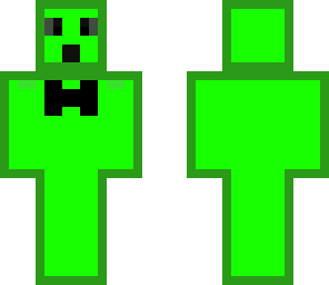 slime in a bow tie