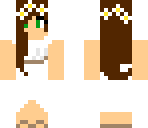 custom white prom girl