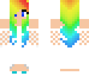 rainbow girl