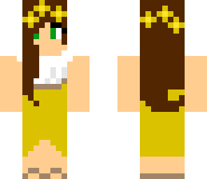 custom yellow prom girl