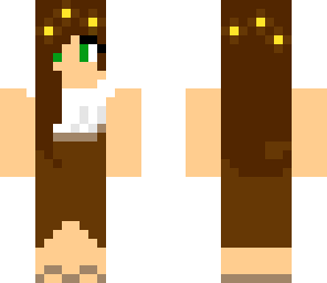 custom brown prom girl