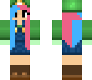 pink blue tomboy luigi edit