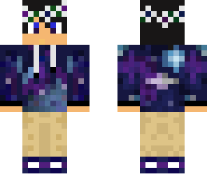 galaxy guy with flower crown update
