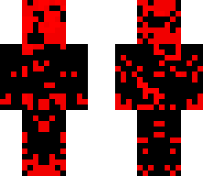 black and red