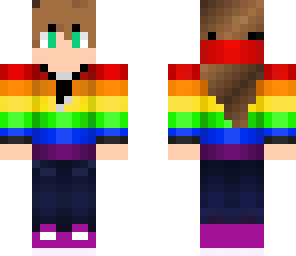 rainbow girl