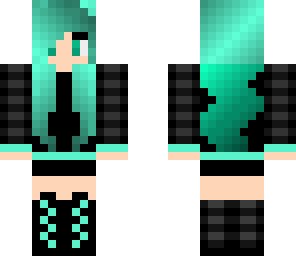 blue girl