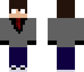 herobrine boy gray sweater