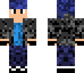 black and blue