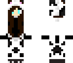 ze cow panda girl of swag