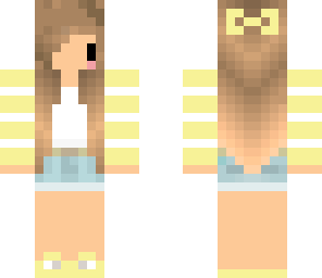 yellow chibi girl
