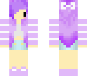 purple chibi girl