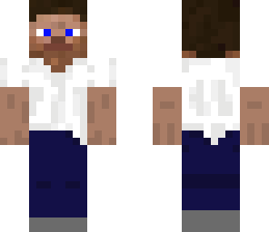 white shirt steve