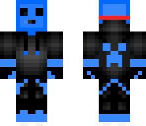 blue slime skin