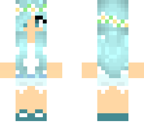 blue hair girl fix