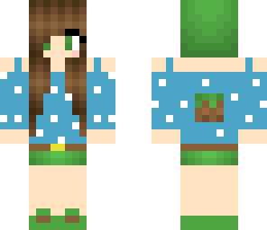 minecraft dirt girl