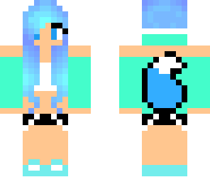 blue fox girl
