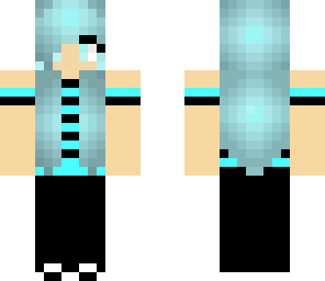 blue girl
