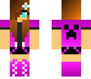 pink creeper girl