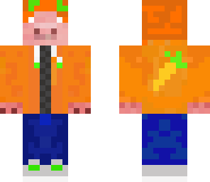 piggy with carrot hood 2