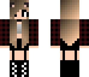 cute plaid girl