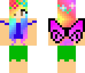 butterfly girl