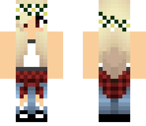 plaid girl