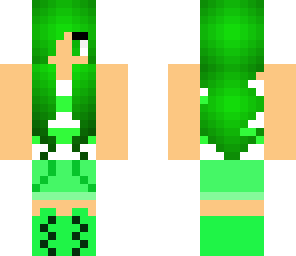 green girl