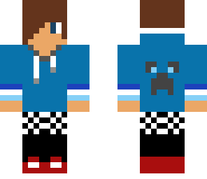 creeper blue boy