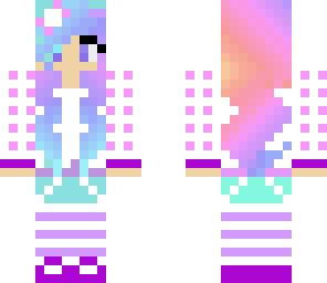 rainbow girl