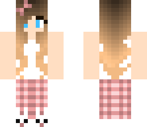 pajamas in a girl